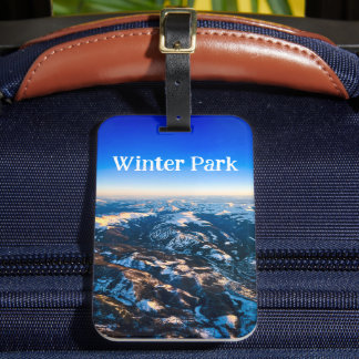 Winter Park Luggage Tag