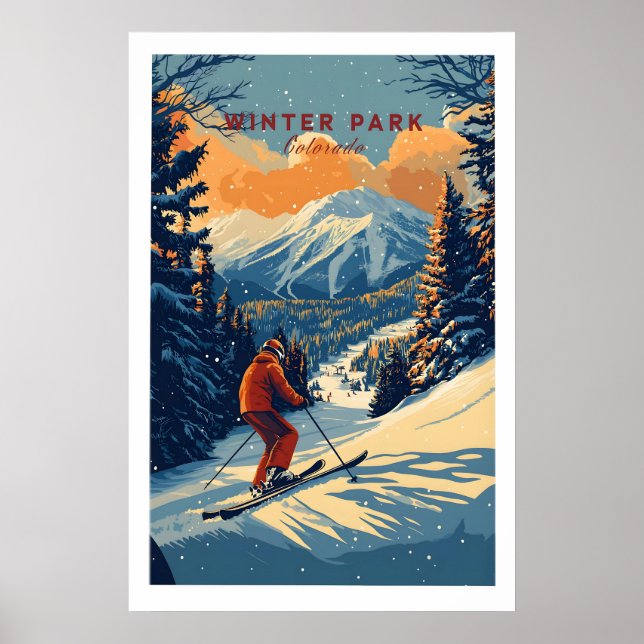 Winter Park Print Colorado 1 (Front)