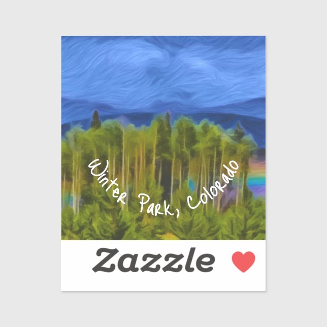 Winter Park Rainbow Patch (Sheet)