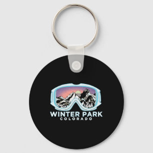 Winter Park Ski Design Winter Park  Key Ring