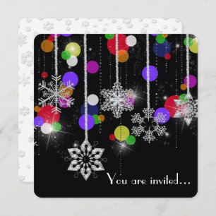 Winter Party Plans Invitation