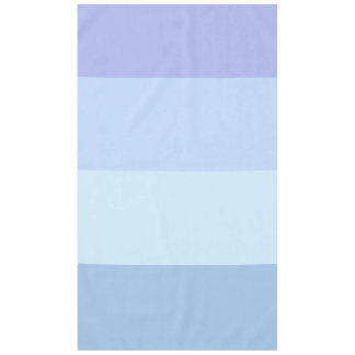 Winter pastel colour scheme tablecloth