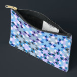 Winter patchwork star accessory pouch<br><div class="desc">Winter patchwork star</div>