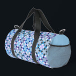 Winter patchwork star duffle bag<br><div class="desc">Winter patchwork star</div>