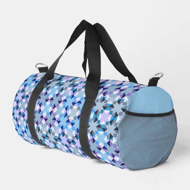 Winter patchwork star duffle bag (Right Corner)