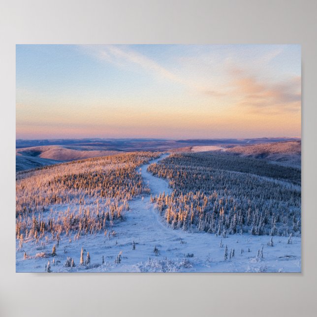 Winter Path Poster (Front)