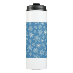 Winter pattern design. thermal tumbler