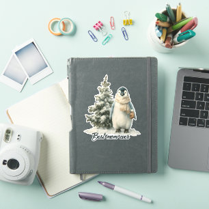 Winter Penguin “Best Mum Ever” Design