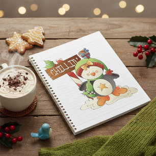 Winter Penguin & Bird Chillin Christmas Holiday Planner