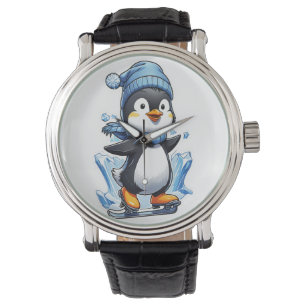 Winter Penguin Ice Staking Watch