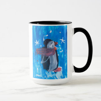 Winter Penguin Mug