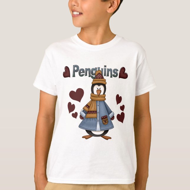 Winter Penguin Tshirts and Gifts (Front)
