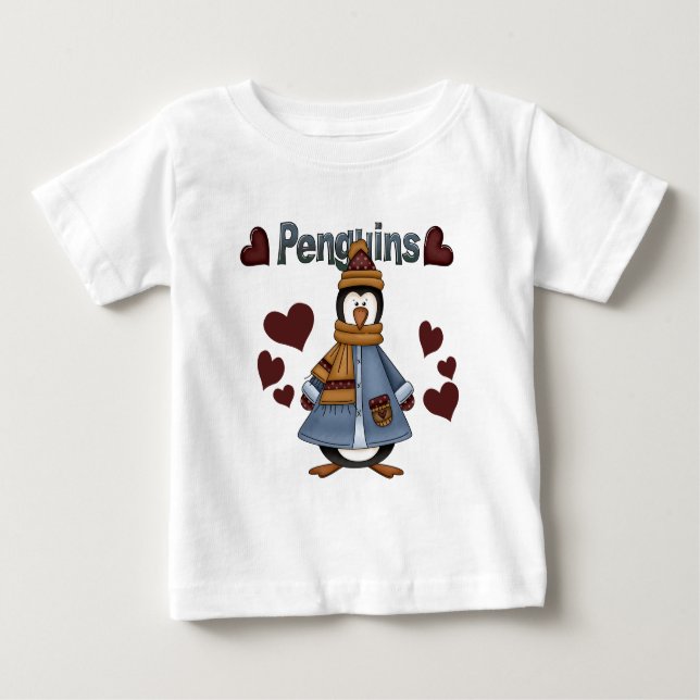 Winter Penguin Tshirts and Gifts (Front)