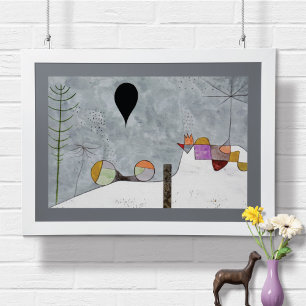 Winter Picture by Paul Klee Abstract Poster