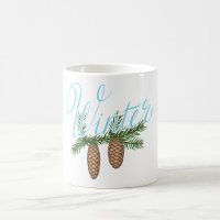 Winter Pine Cones