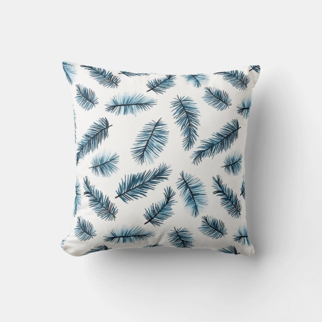 Winter Pine Needle Cushion (Front)