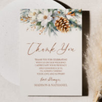 Winter Pine Tree Flowers Floral