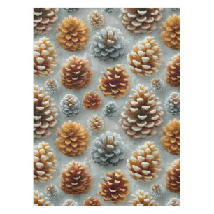 Winter Pinecones Harmony Tablecloth