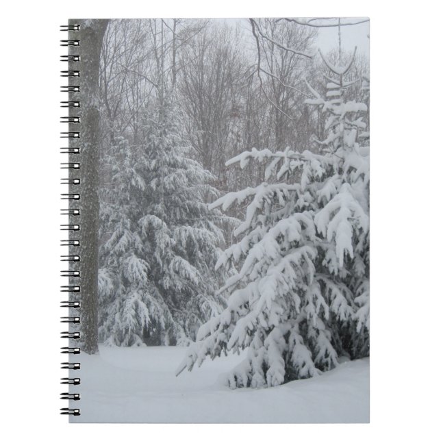 Winter Pines Notebook (Front)