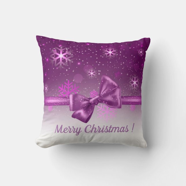 Winter Pink Cushion (Front)