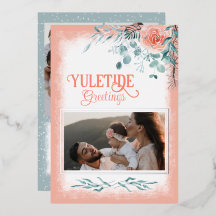 Winter Pink Rose, Leafy Green Family Photos