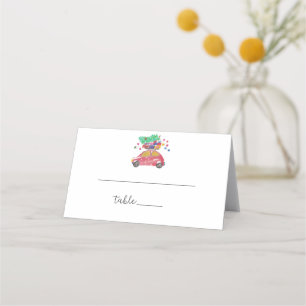 Winter place card