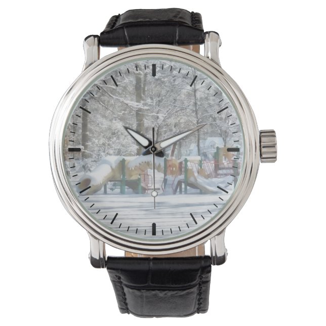 Winter Playground Watch (Front)
