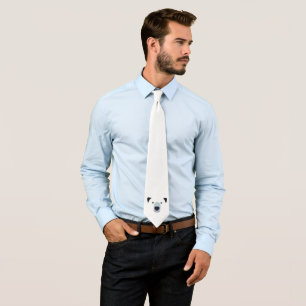 Winter Polar Bear  Tie