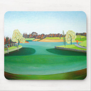Winter Pond Mouse Pad