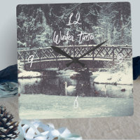 Winter pond