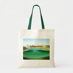 Winter Pond Tote Bag
