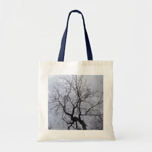 Winter poplar tote bag