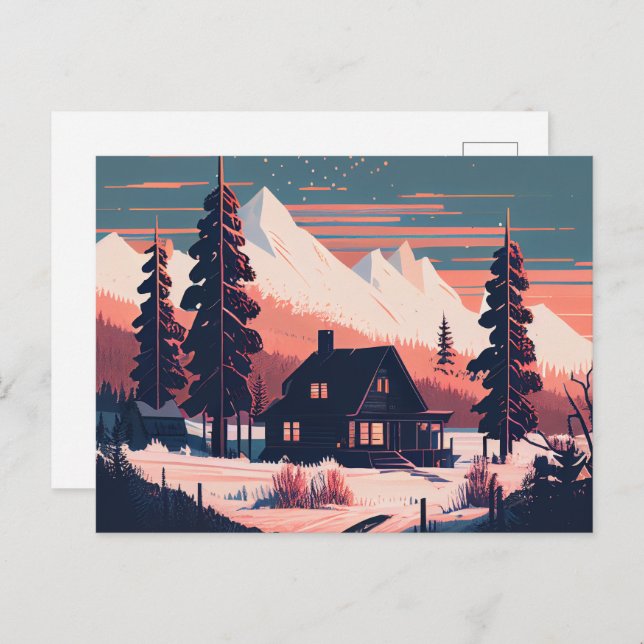 Winter Postcards (Front/Back)