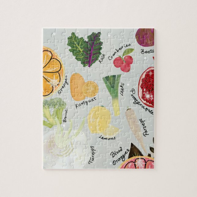 Winter Produce  Jigsaw Puzzle (Vertical)