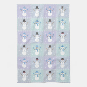 Winter Quilt Kitchen Towel