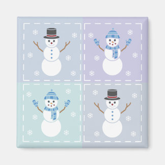 Winter Quilt Magnet