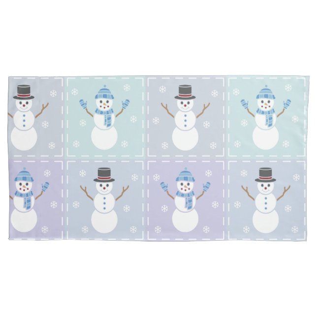 Winter Quilt Pillowcase (Front)