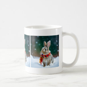 Winter Rabbit Coffee Mug