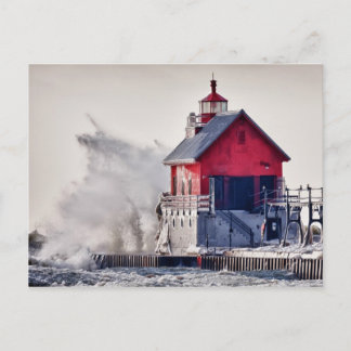 Winter  Rage Postcard