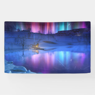 Winter Rainbow Banner