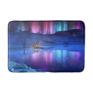 Winter Rainbow Bathmat