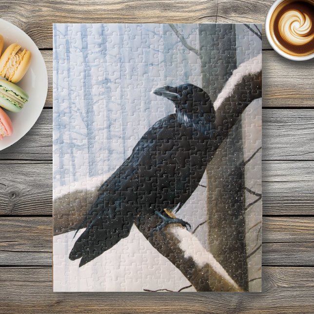 Winter Raven Forest Jigsaw Puzzle (Creator Uploaded)
