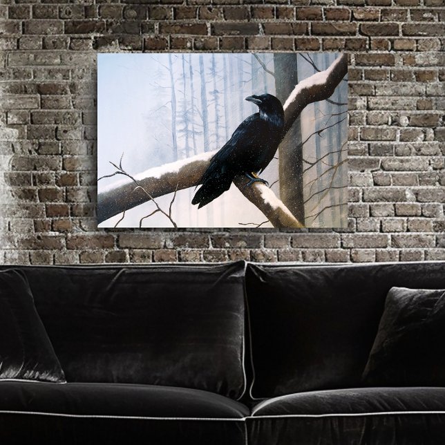  Winter Raven Forest Poster (Creator Uploaded)