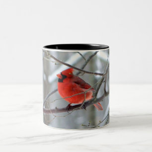 Winter Red Cardinal Mug