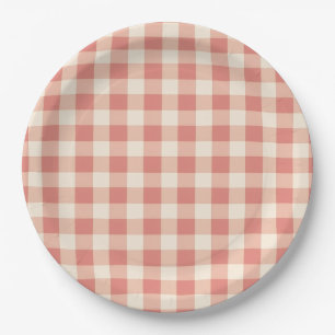 Winter Red Christmas Silly Goose 1st birthday Paper Plate