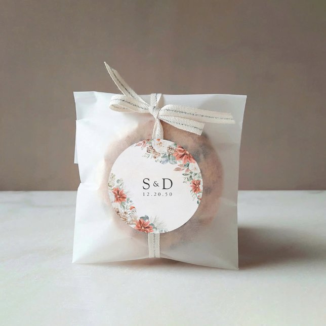 Winter Red Greenery Pinecone Wedding Sticker (Creator Uploaded)