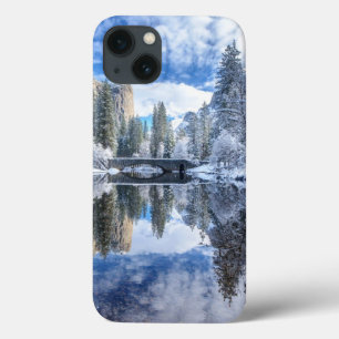 Winter Reflection at Yosemite iPhone 13 Case