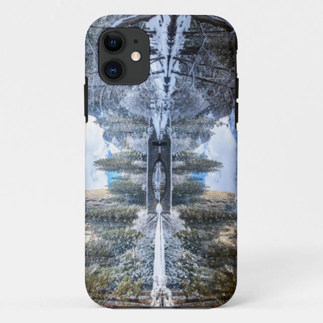 Winter Reflection at Yosemite Case-Mate iPhone Case (Back)