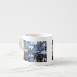 Winter Reflection at Yosemite Espresso Cup