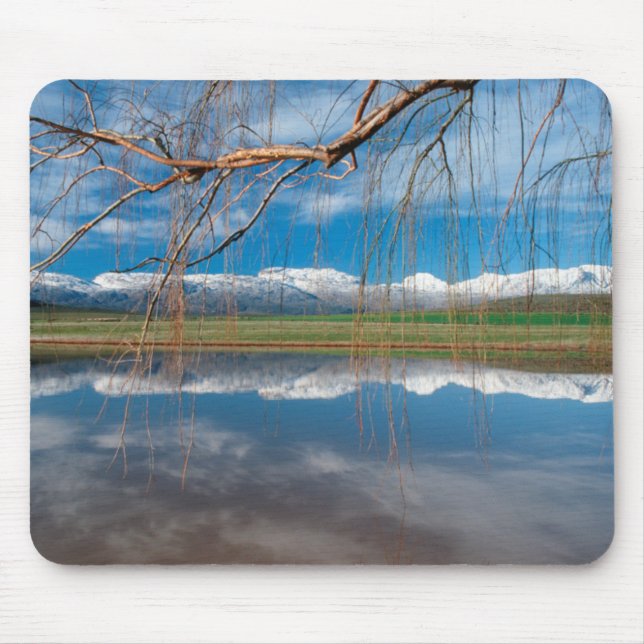 Winter Reflections. Ceres, Boland District Mouse Pad (Front)